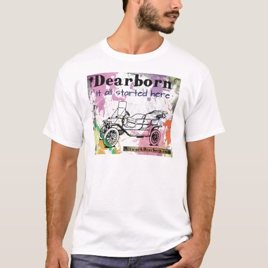 Dearborn - es alles hier begonnen - Kleid T-Shirt (Vorderseite)