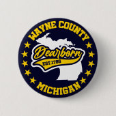 Dearborn, Michigan Button (Vorderseite)