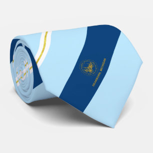 Dearborn (Michigan) Stadtflagge Neck Tie Krawatte