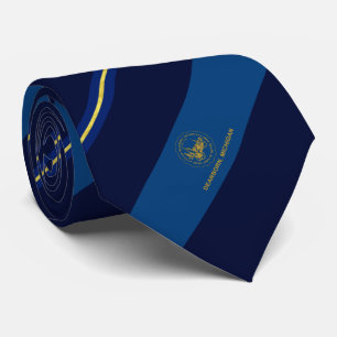 Dearborn (Michigan) Stadtflagge Neck Tie Krawatte