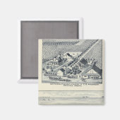 Deardorff and Centennial Vineyards, Kalifornien Magnet (Vorderseite/Rückseite)