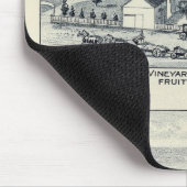 Deardorff and Centennial Vineyards, Kalifornien Mousepad (Ecke)