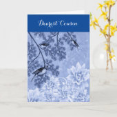 Dearest Cousin / Terminally Ill/Goodbye - Nature Karte (Gelbe Blume)