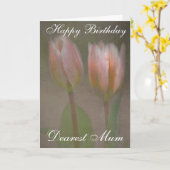 DEAREST MUM GREETCARD KARTE (Gelbe Blume)
