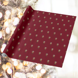 Dearie Christmas Elf Wrapping Paper Geschenkpapier