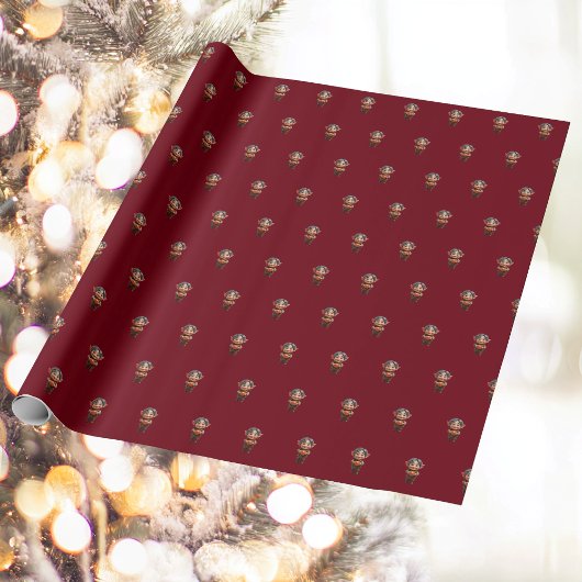 Dearie Christmas Elf Wrapping Paper Geschenkpapier