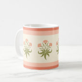 Dearle's Pink Flowers Mug Kaffeetasse (Vorderseite Links)