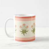 Dearle's Pink Flowers Mug Kaffeetasse (Links)