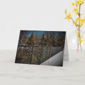 "Dearly Beloved" Weihnachtskarte Karte (Gelbe Blume)