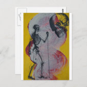 Dearth Card Postkarte (Vorne/Hinten)