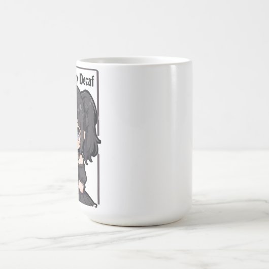 Death Before Decaf Kaffeetasse (Mittel)
