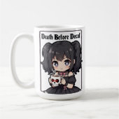Death Before Decaf Kaffeetasse (Links)