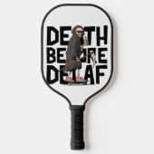 Death Before Decaf  Pickleball Schläger (Vorderseite)