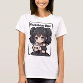 Death Before Decaf T-Shirt (Vorderseite)