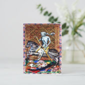 Death Card Postkarte (Stehend Vorderseite)