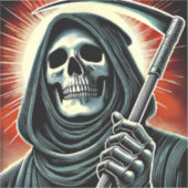 death character illustration aufkleber (Vorderseite)