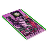Death Coronavirus Tarot Card Magnet (Rechte Seite)