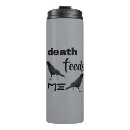 Death Crow Thermosbecher