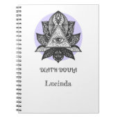 Death Doula Tasse Notizblock (Vorderseite)