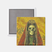 Death Hexe Kühlschrankmagnet (Vorderseite/Rückseite)
