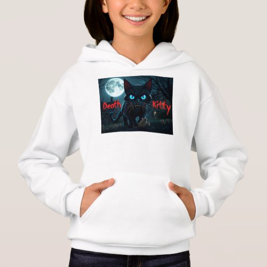 Death Kitty Hoodie (Vorderseite)
