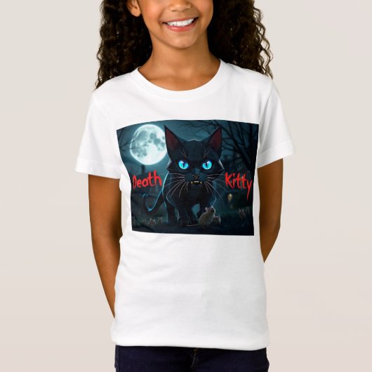 Death Kitty T-Shirt (Vorderseite)