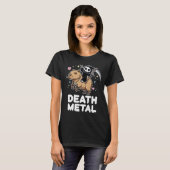 Death Metal Capybara T-Shirt (Vorne ganz)
