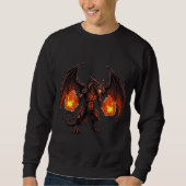 Death Metal Dragon Sweatshirt (Vorderseite)