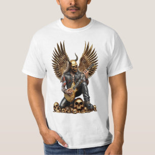 Death Metal Gitarrist Hell 666 T-Shirt