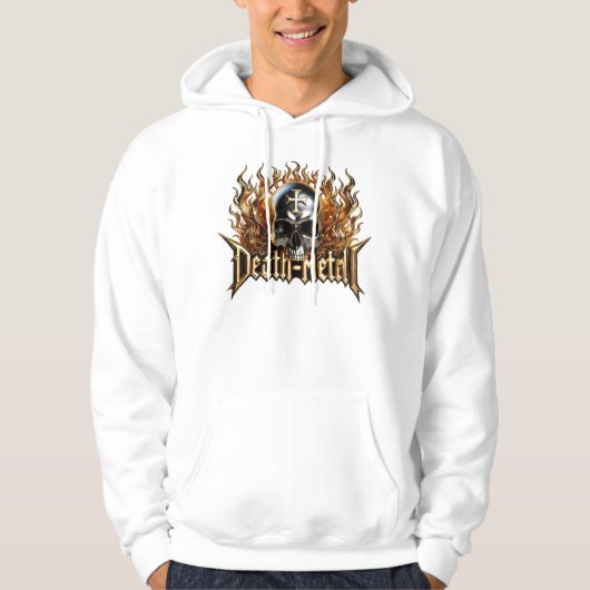 Death Metal Hoddie für Festival Hoodie (Vorderseite)