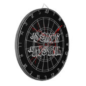 Death Metal Label Dartscheibe (Vorderseite Links)