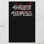 Death Metal Label Flyer (Hinten)