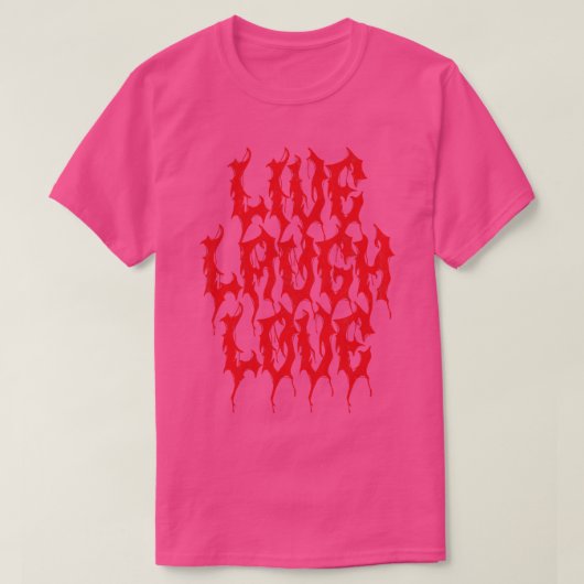 Death Metal Live Lagh Liebe T-Shirt (Design vorne)