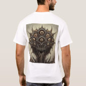 Death Metal Monstrous Creature T - Shirt" T-Shirt (Rückseite)