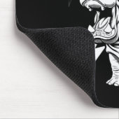 Death Metal Niedlich Baby Hippo Moo Deng Hippopota Mousepad (Ecke)