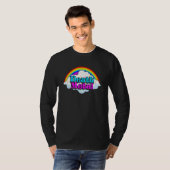 Death Metal Rainbow Theme T-Shirt (Vorne ganz)