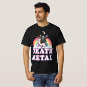 Death Metal Rock Music Rainbow Grim Sensenmann Rid T-Shirt (Vorne ganz)