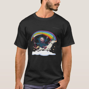 Death Metal Rock Music Rainbow Grim Sensenmann Rid T-Shirt