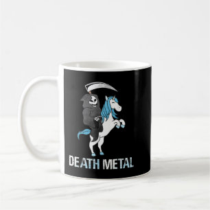 Death Metal Sensenmann Death Metal Rocker Heavy Me Kaffeetasse