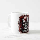Death Metal Theme Tasse (Vorderseite Links)
