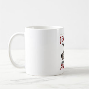 Death Metal Vater Totenkopf Gitarre Vintage-Shirt- Kaffeetasse
