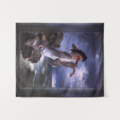 Death of Sappho by Miguel Carbonell Selva Wandteppich (Vorderseite (Horizontal))