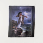 Death of Sappho by Miguel Carbonell Selva Wandteppich (Vorderseite)