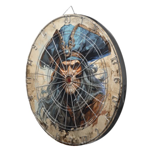 Death Pirate Dartboard Dartscheibe (Vorderseite rechts)