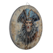 Death Pirate Dartboard Dartscheibe (Vorderseite Links)