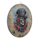 Death Pirate Dartboard Dartscheibe (Vorderseite Links)