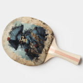 Death Pirate Ping Pong Paddle Tischtennis Schläger (Seitenansicht)