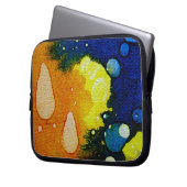 Death Polychromoptic von Michael Moffa Laptopschutzhülle (Vorderseite Links)