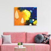 Death Polychromoptic von Michael Moffa Leinwanddruck (Insitu (Wohnzimmer))