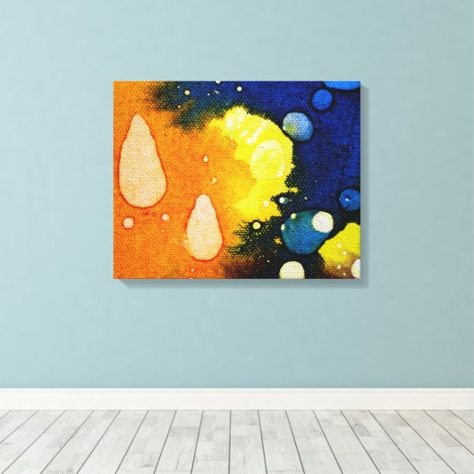 Death Polychromoptic von Michael Moffa Leinwanddruck (Insitu (Holzboden))